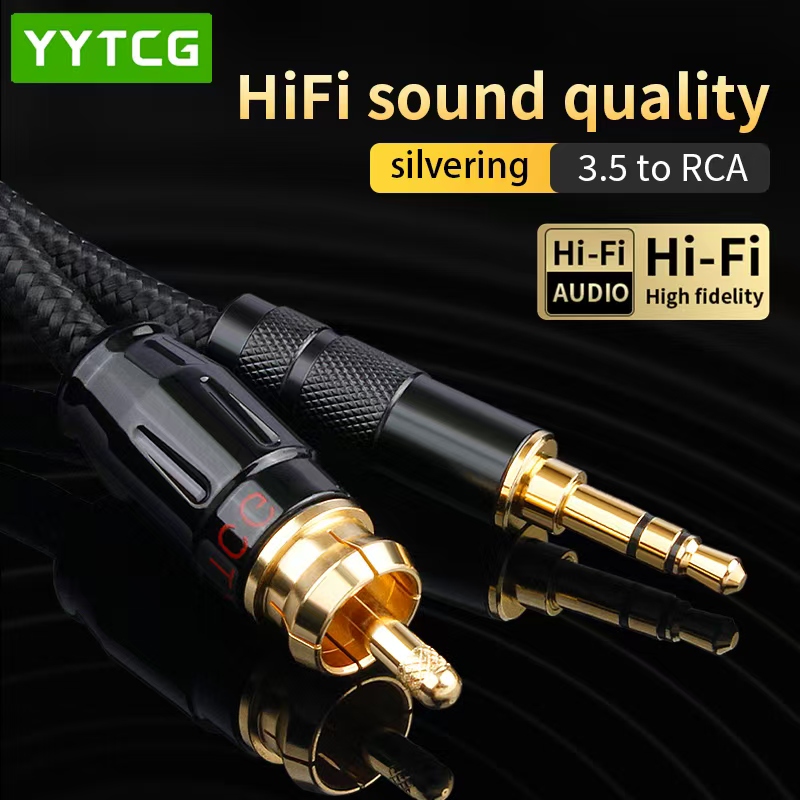 Home Cinema Beamer - SPDIF Koaxialkabel HIFI 3,5 mm auf