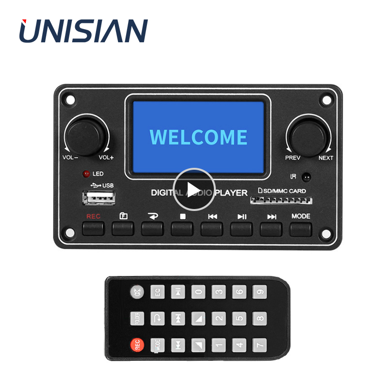 Home Cinema Portable - UNISIAN LCD-Player-Modul MP3 28*64 Display Bluetooth