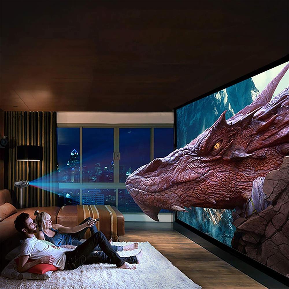 Tragbare Projektor-Leinwand, h – Home Cinema Blanc Bewertung und Preis