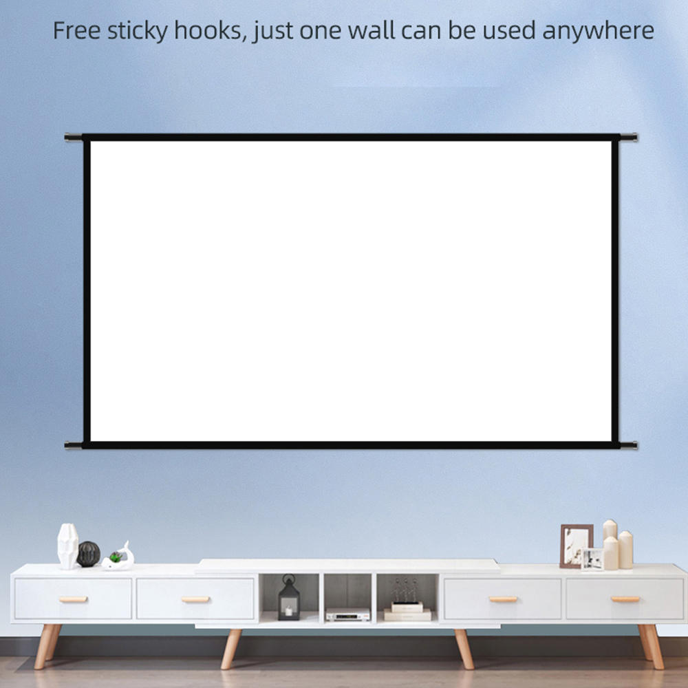 VEIDADZ Projektor-Leinwand zur – Home Cinema Blanc Bewertung und Preis