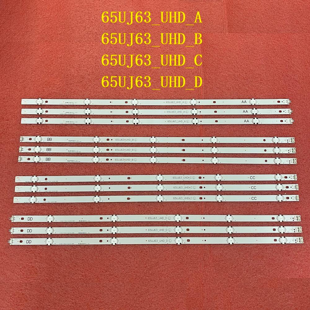 12 PCS/set LED backlight strip – Ambient Light Strip Tv Bewertung und Preis