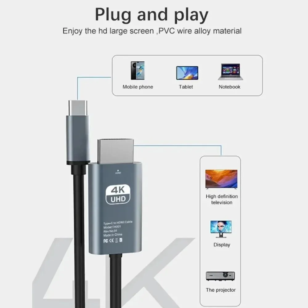 KEBIDUMEI 4K@60Hz Typ-C zu HD  – Home Cinema Portable Bewertung und Preis