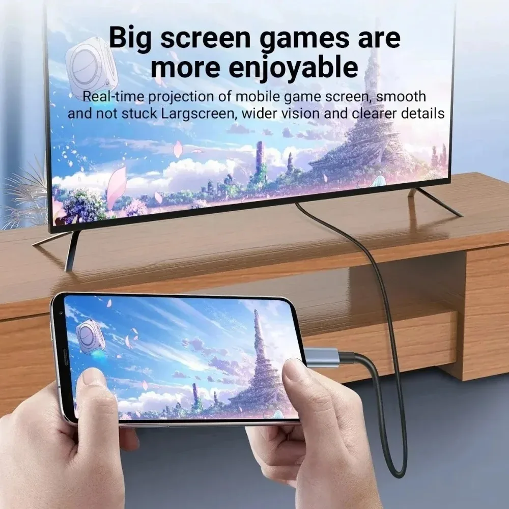 KEBIDUMEI 4K@60Hz Typ-C zu HD  – Home Cinema Portable Bewertung und Preis