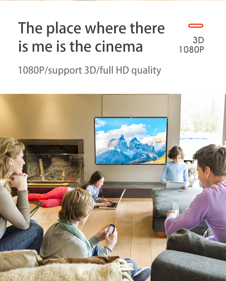MIXITO Projektionsvorhang, 16: – Home Cinema Blanc Bewertung und Preis