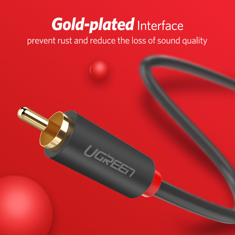 UGREEN 2RCA zu 2 RCA Stecker a – Home Cinema Beamer Bewertung und Preis
