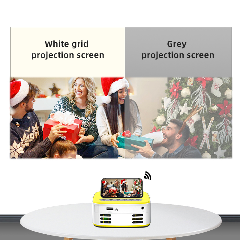 Lejiada Projektor Leinwand 60- – Home Cinema Blanc Bewertung und Preis