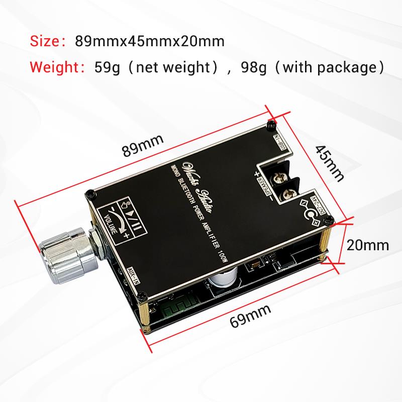 Bluetooth 5.1 TPA3116 D2 Mono  – Home Cinema Equipment Bewertung und Preis