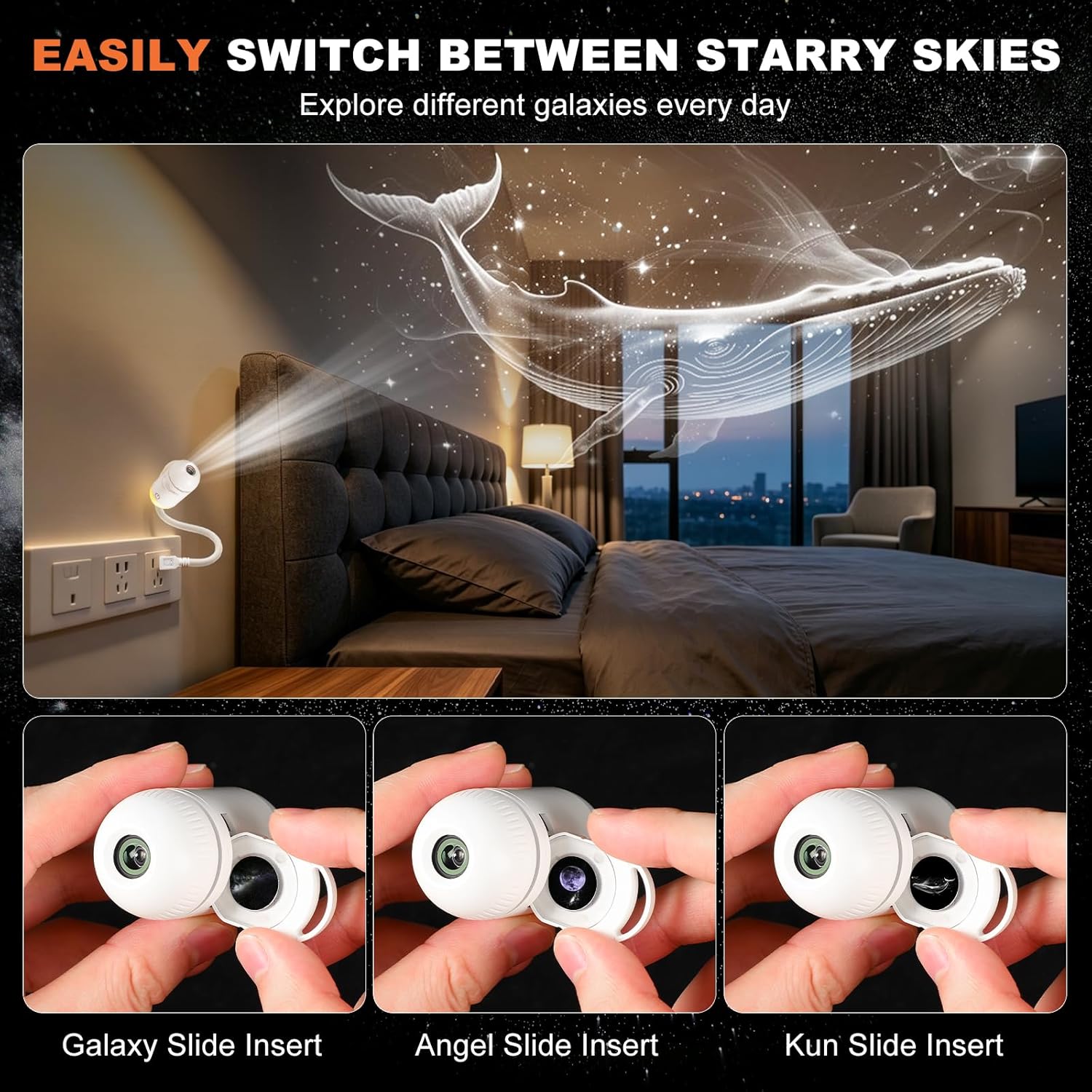 Galaxy-Projektor Nachtlicht, S – Projector Mount Ceiling Bewertung und Preis