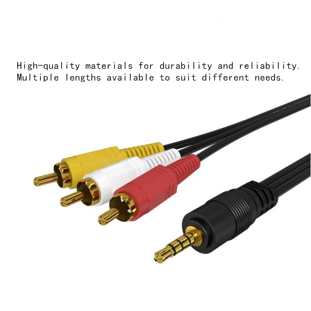 3,5 mm auf 3 Cinch-Audio-Video – Home Cinema Beamer Bewertung und Preis