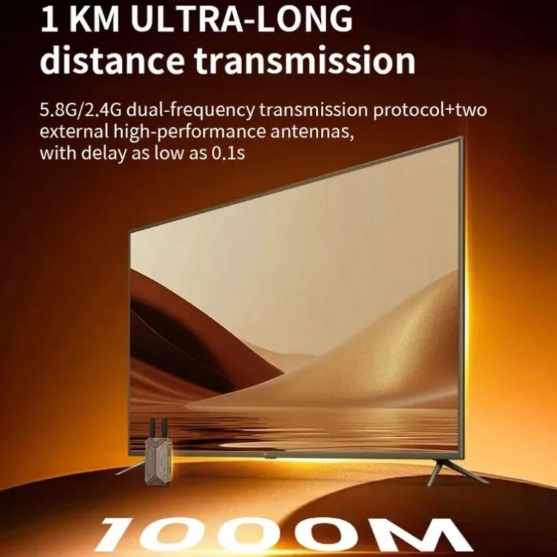 Dual-Antennen 1000M Kabelloser – Home Cinema Theatre Bewertung und Preis