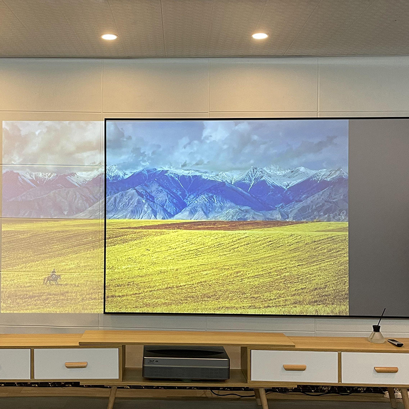 VisualMr Grauer Kristall ALR P – Home Cinema Blanc Bewertung und Preis