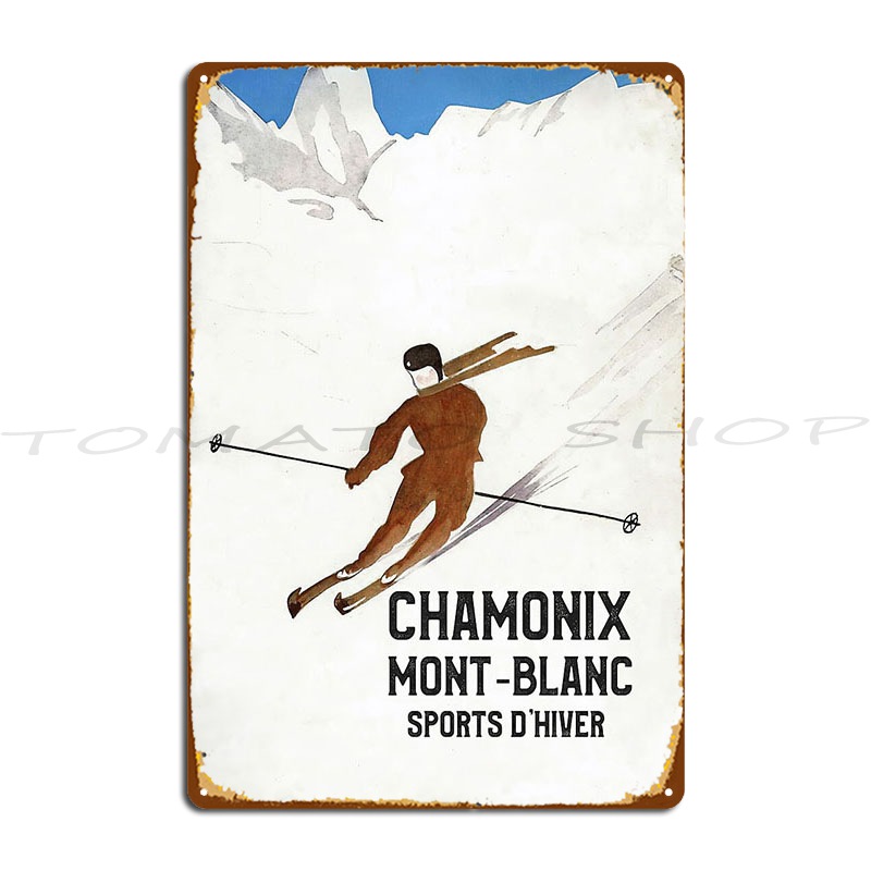 Vintage Chamonix Mont Blanc Al – Home Cinema Blanc Bewertung und Preis