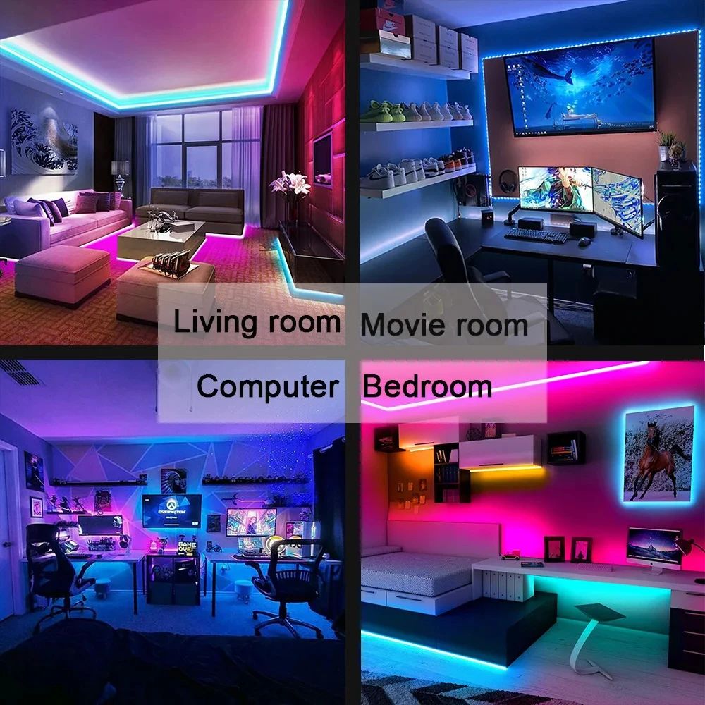 RGB LED-Lichtband mit Bluetoot – Ambient Light Strip Tv Bewertung und Preis