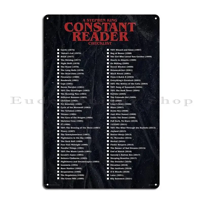 Stephen King Constant Reader C – Home Cinema King Bewertung und Preis