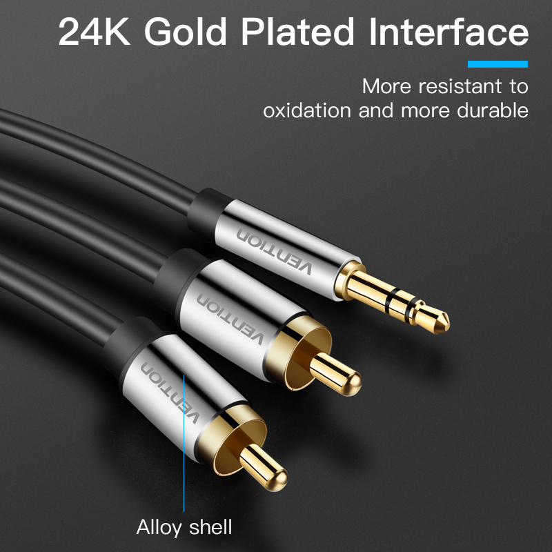 Vention RCA-Kabel 3,5 auf 2rca – Home Cinema Beamer Bewertung und Preis
